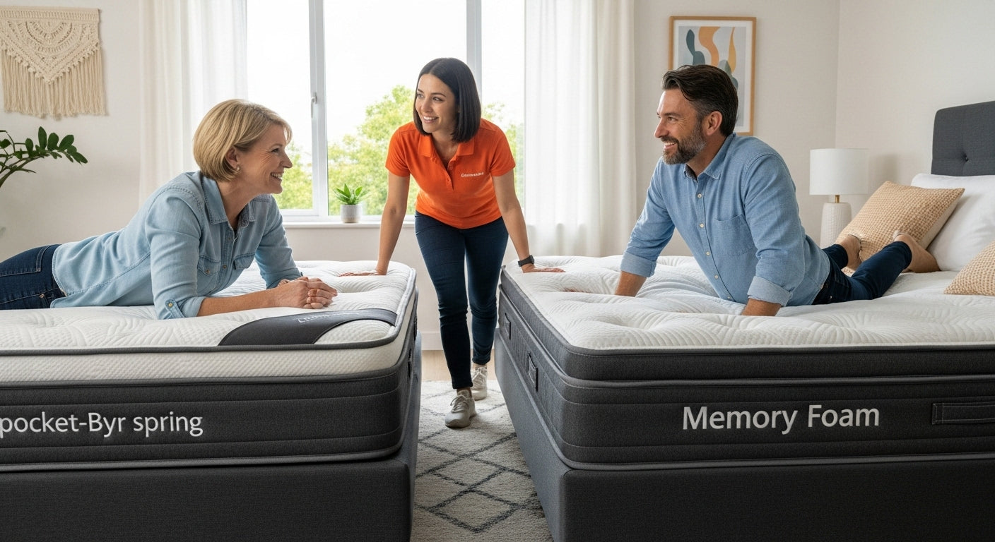 miglior materasso, molle insacchettate, memory foam