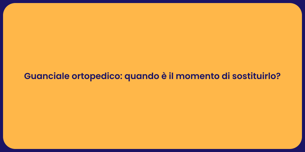 Guanciale ortopedico: quando è il momento di sostituirlo?