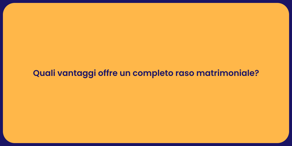 Quali vantaggi offre un completo raso matrimoniale?