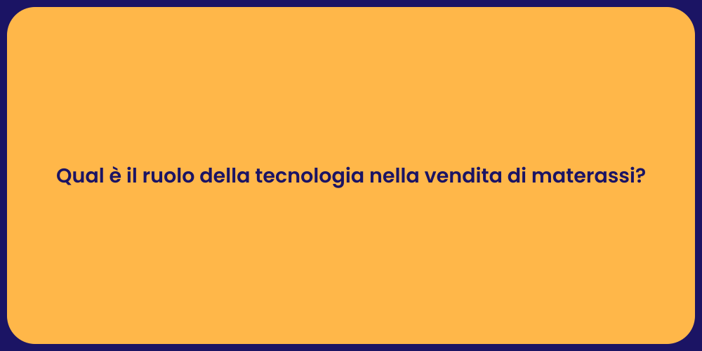 Materassi Innovativi: Il Futuro del Sonno