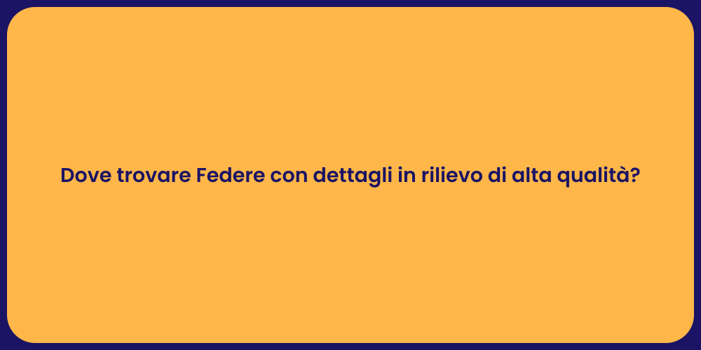 Dove trovare Federe con dettagli in rilievo di alta qualità?