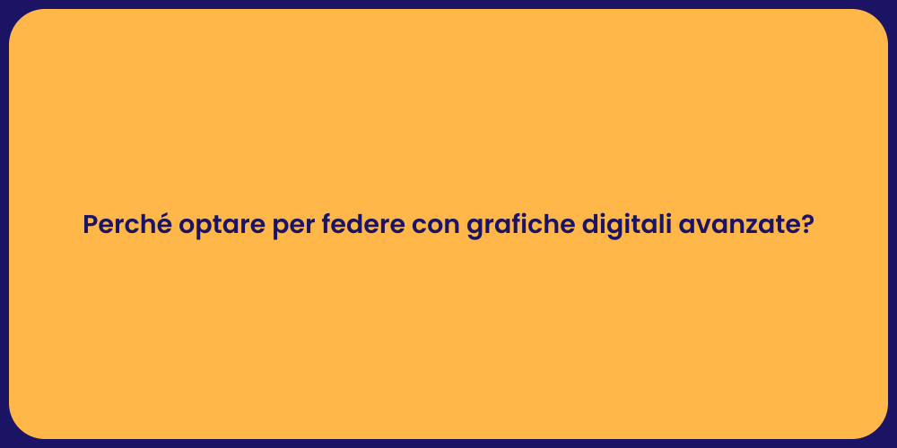 Perché optare per federe con grafiche digitali avanzate?