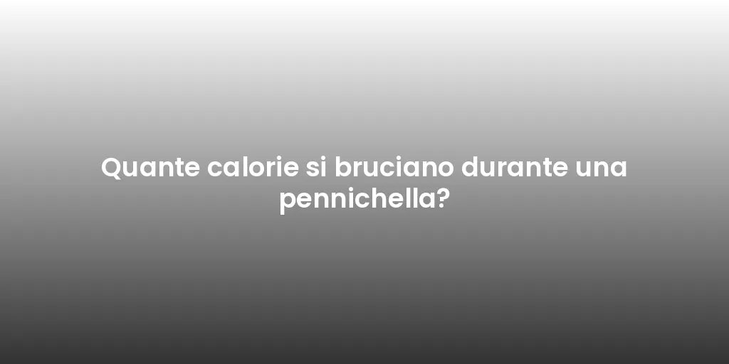 Quante calorie si bruciano durante una pennichella?