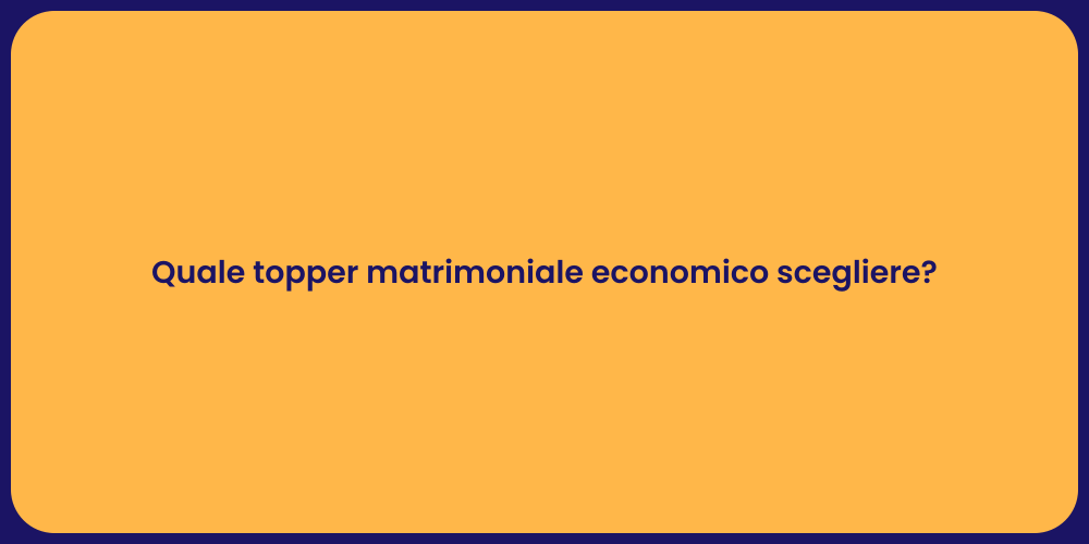 Quale topper matrimoniale economico scegliere?