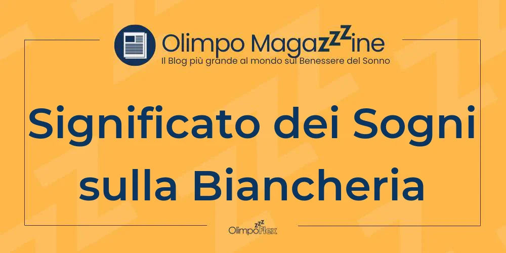 Significato dei Sogni sulla Biancheria