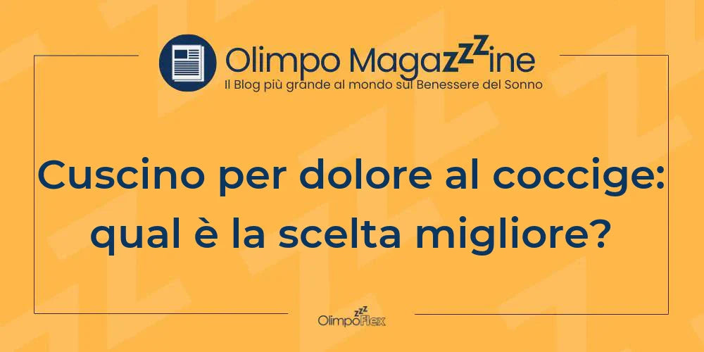 Cuscino per dolore al coccige: qual è la scelta migliore?
