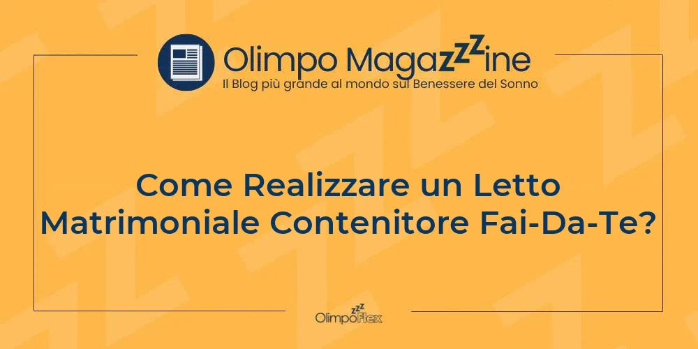 Come Realizzare un Letto Matrimoniale Contenitore Fai-Da-Te?