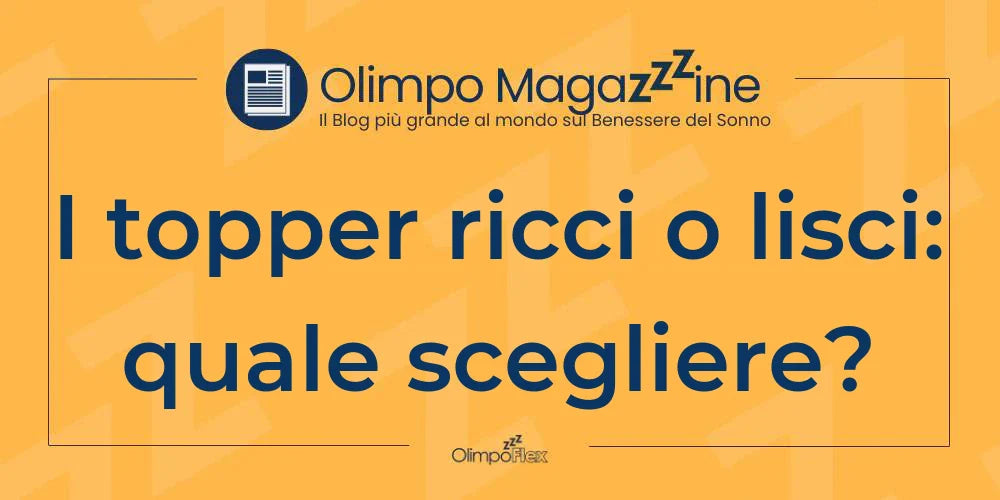 I topper ricci o lisci: quale scegliere?