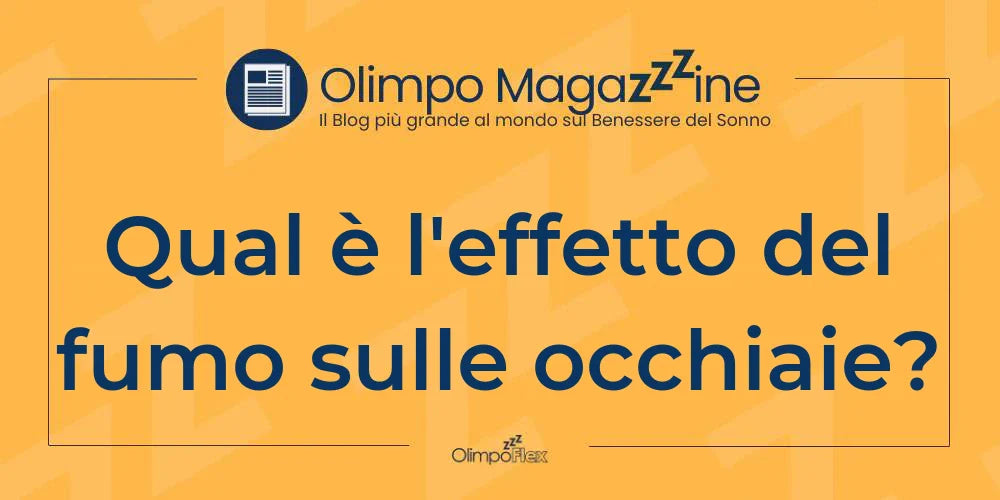 Qual è l'effetto del fumo sulle occhiaie?