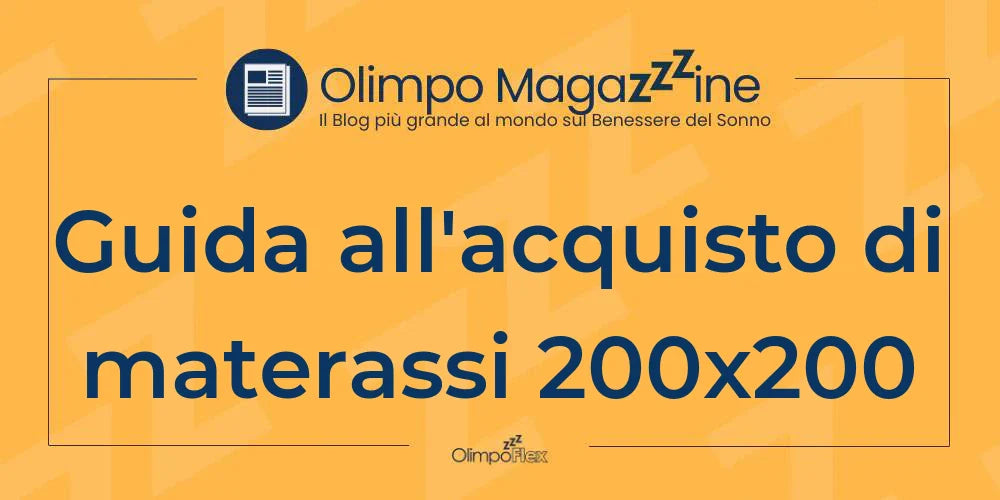 Guida all'acquisto di materassi 200x200