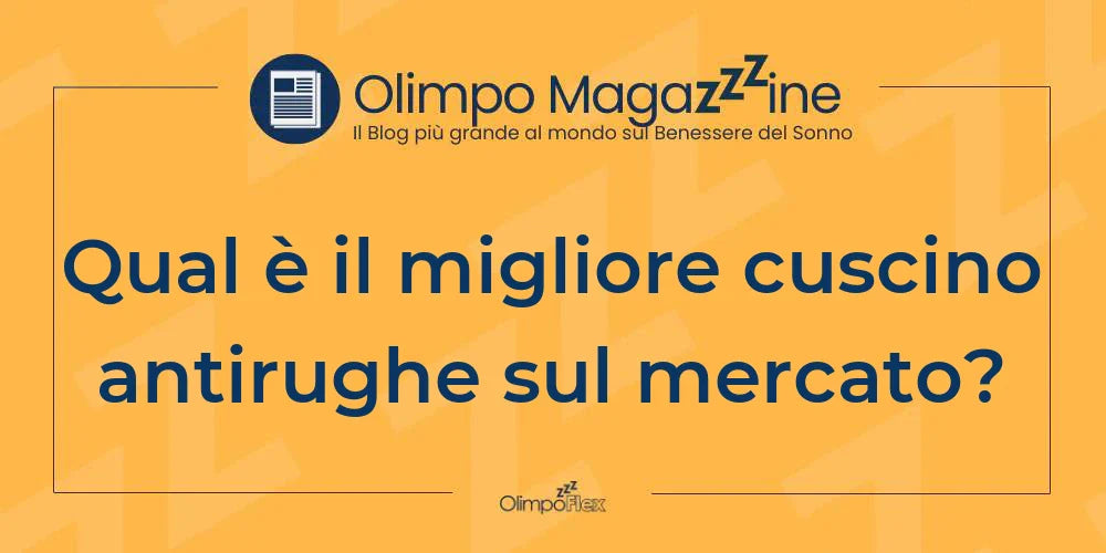 Qual è il migliore cuscino antirughe sul mercato?