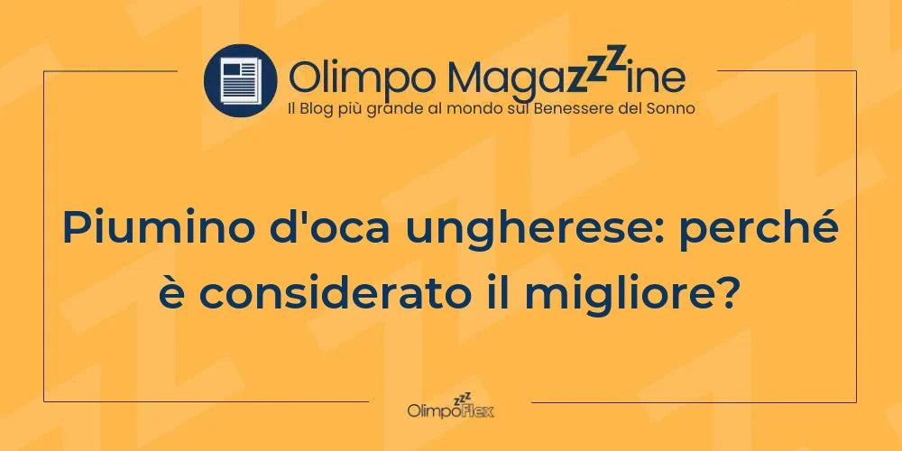 Piumino d'oca ungherese: perché è considerato il migliore?