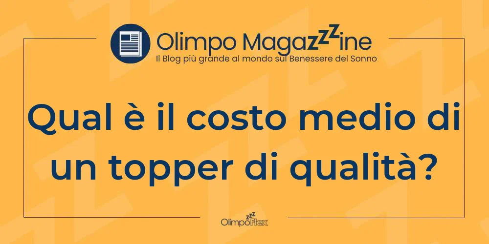 Qual è il costo medio di un topper di qualità?