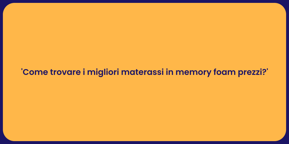 Guida ai Migliori Materassi per Dormire Bene