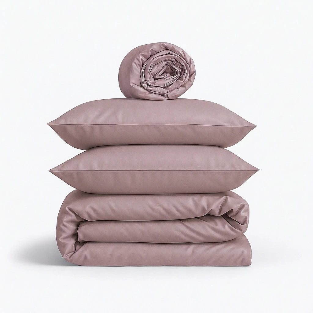 Completo Copripiumino 100% Cotone Percalle – Morbido, Traspirante e di Lusso Made in Italy