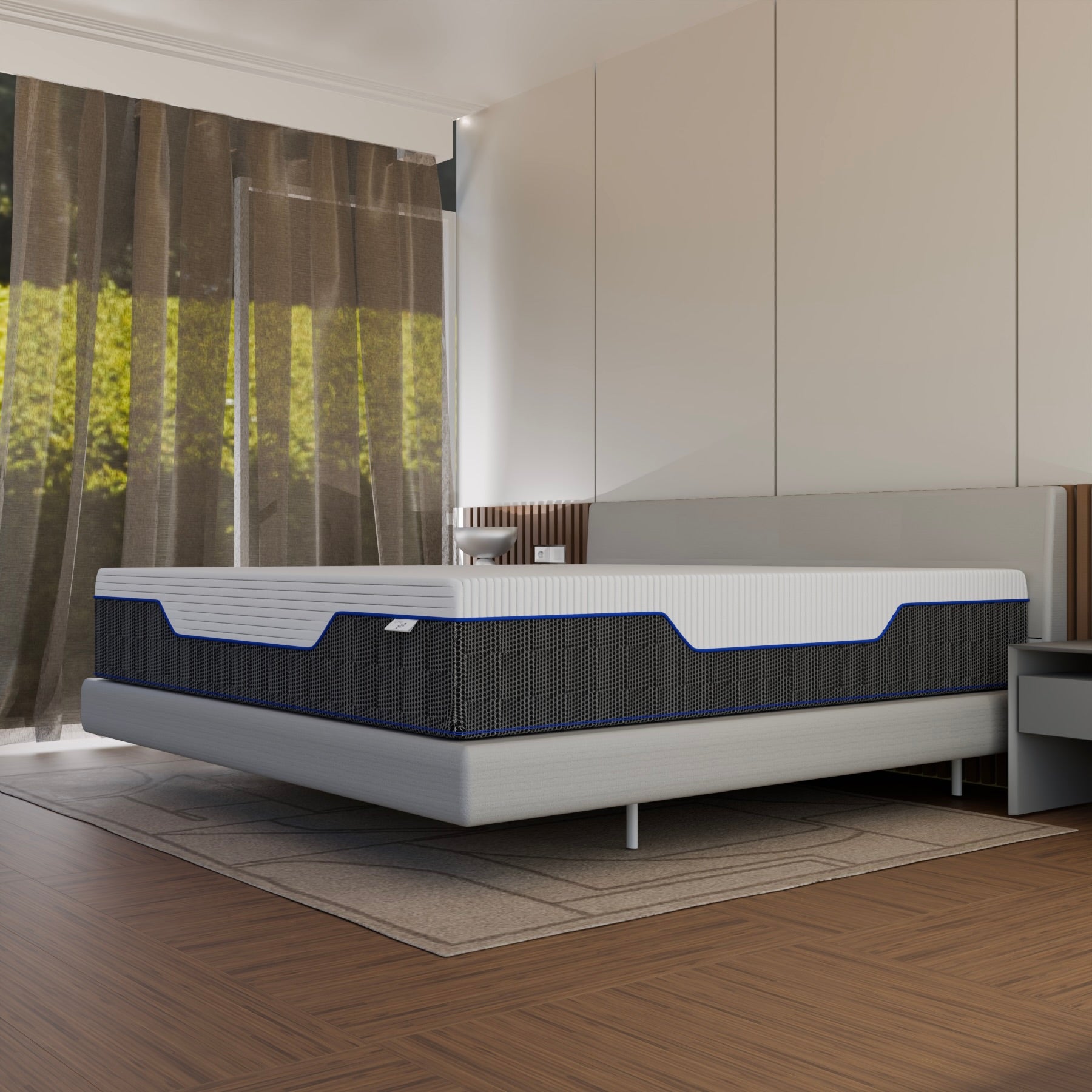 Kit Comfort Invernale Pascià – Materasso Hybrid + 2 Cuscini + Coprimaterasso + Piumino Omaggio