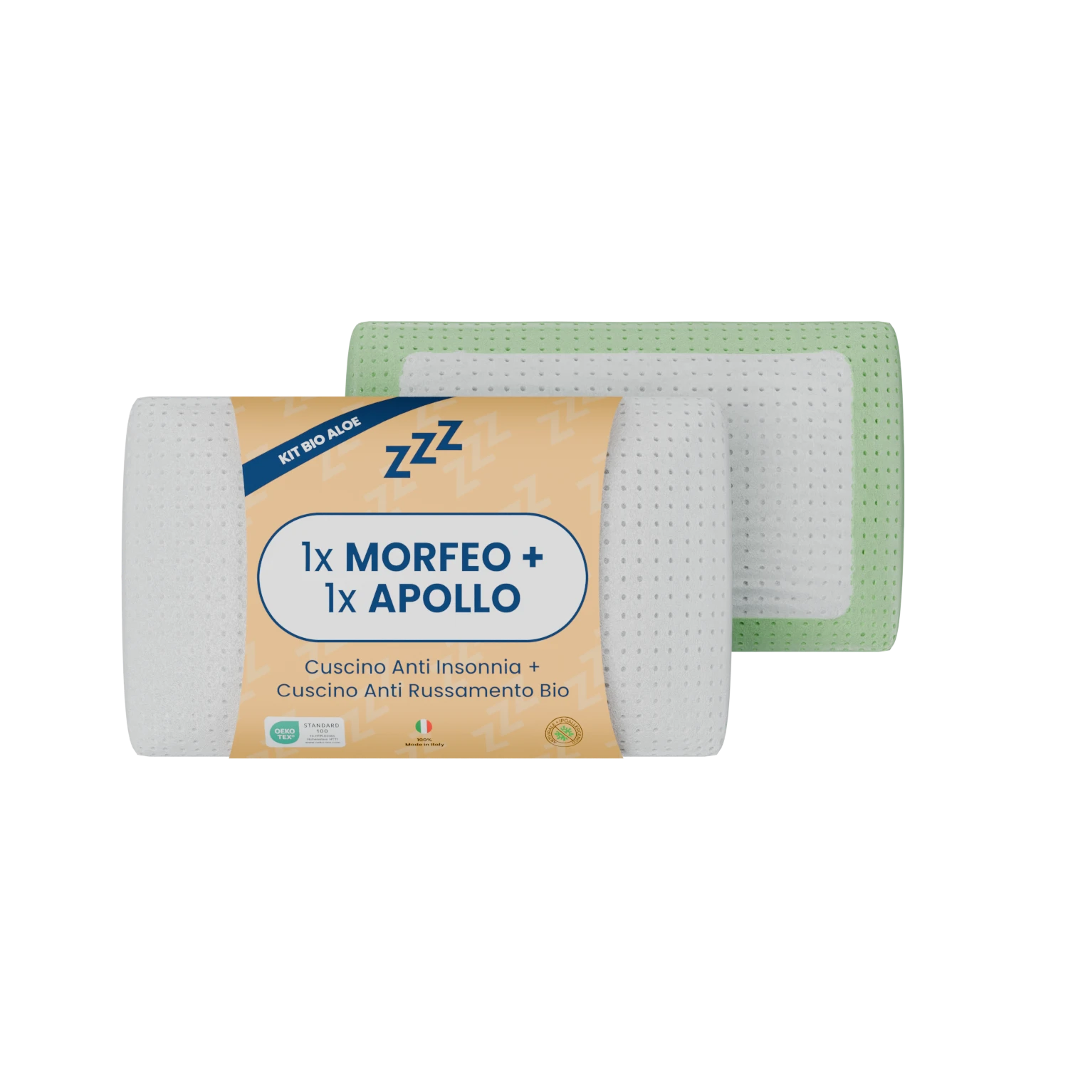 Coppia | Cuscini Anti-Insonnia - AntiRussamento - Morfeo & Apollo