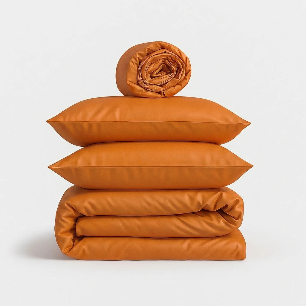 Completo Copripiumino 100% Cotone Percalle – Morbido, Traspirante e di Lusso Made in Italy