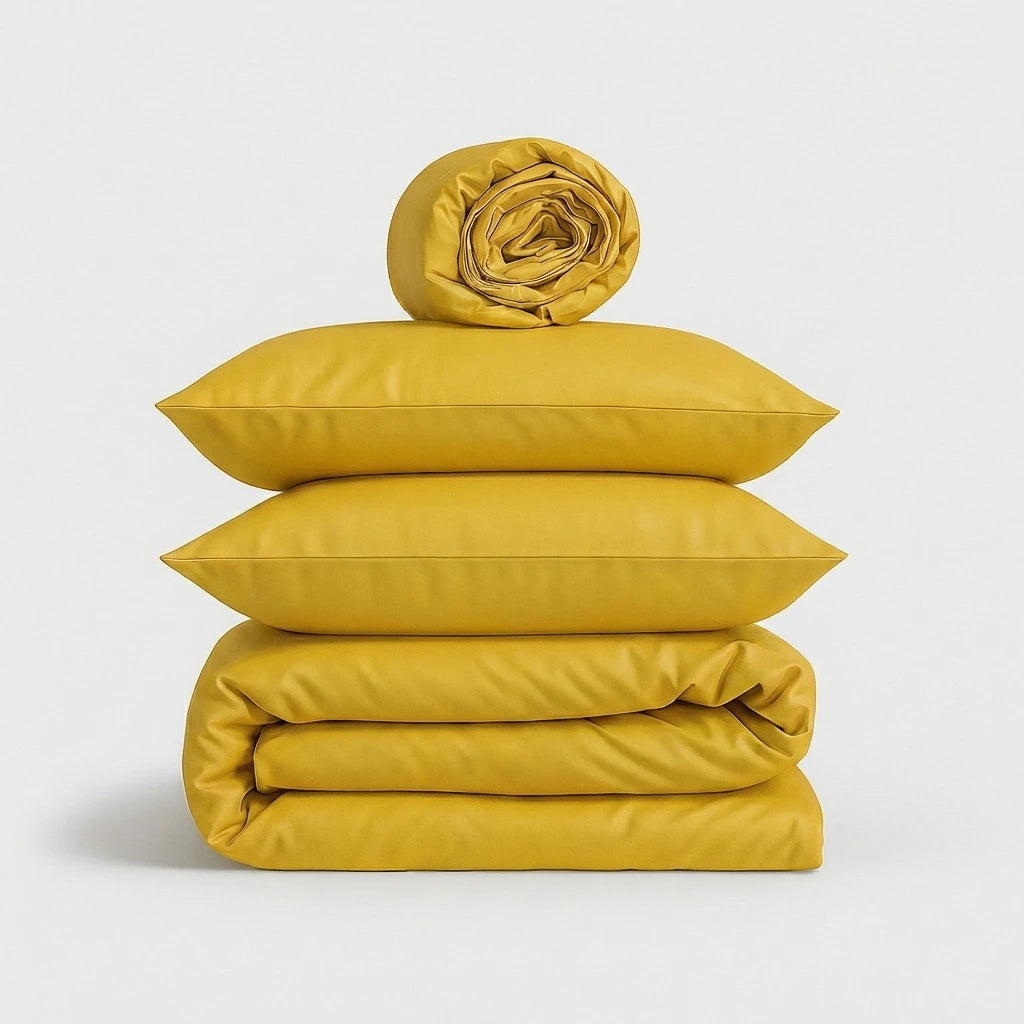 Completo Copripiumino 100% Cotone Percalle – Morbido, Traspirante e di Lusso Made in Italy