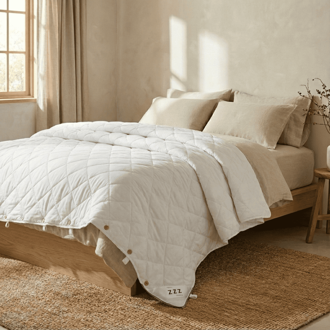 Piumino 4 Stagioni 200g + 100g - IRIS – Leggero, Caldo e Versatile Tutto l’Anno