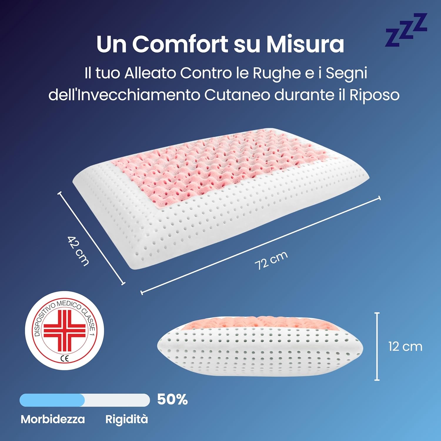 Coppia | Cuscino AntiRughe - Proteggi la Pelle - Venere