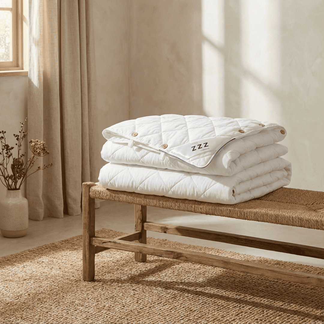 Piumino 4 Stagioni 200g + 100g - IRIS – Leggero, Caldo e Versatile Tutto l’Anno