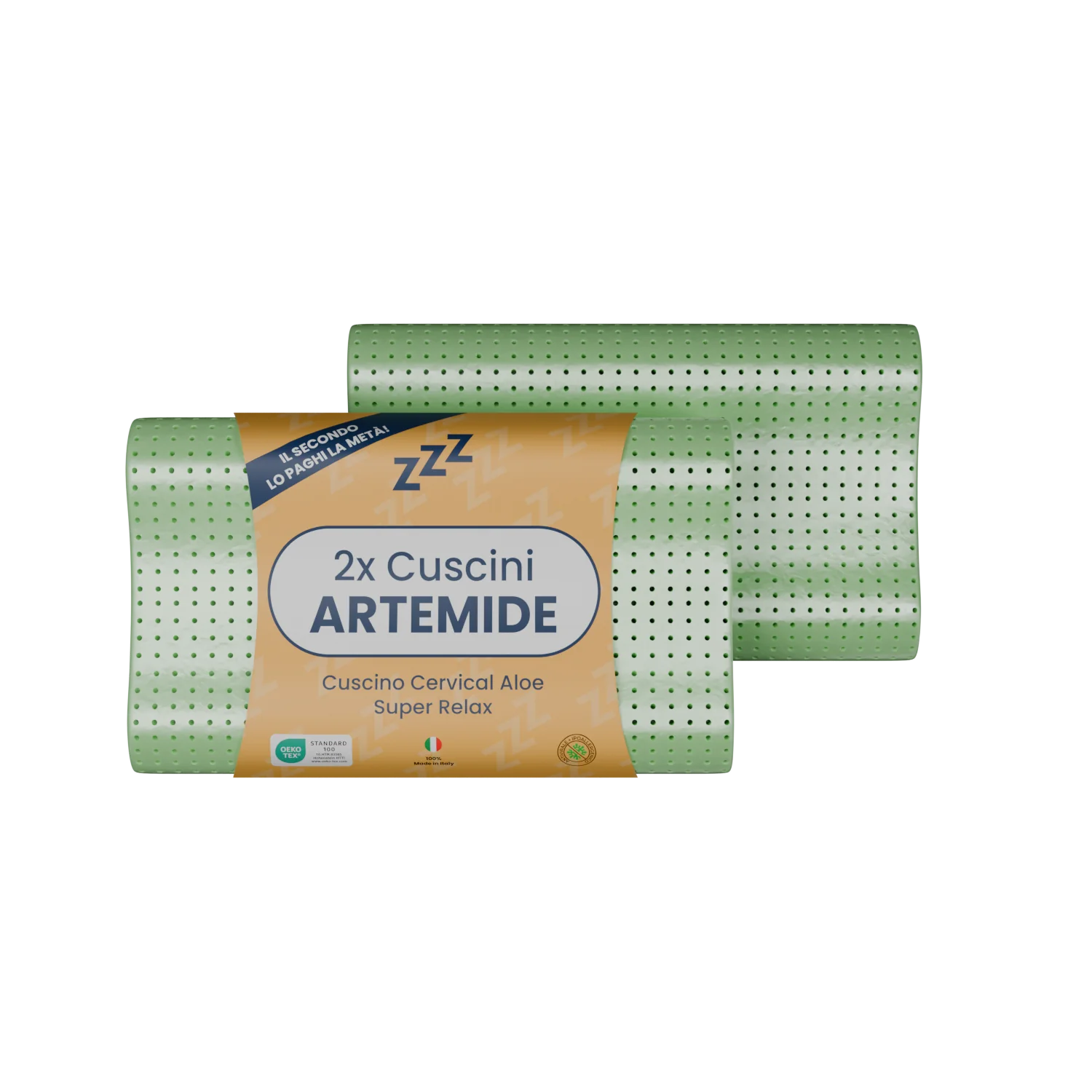 Coppia | Cuscino - Cervical Aloe - Super Relax - Artemide