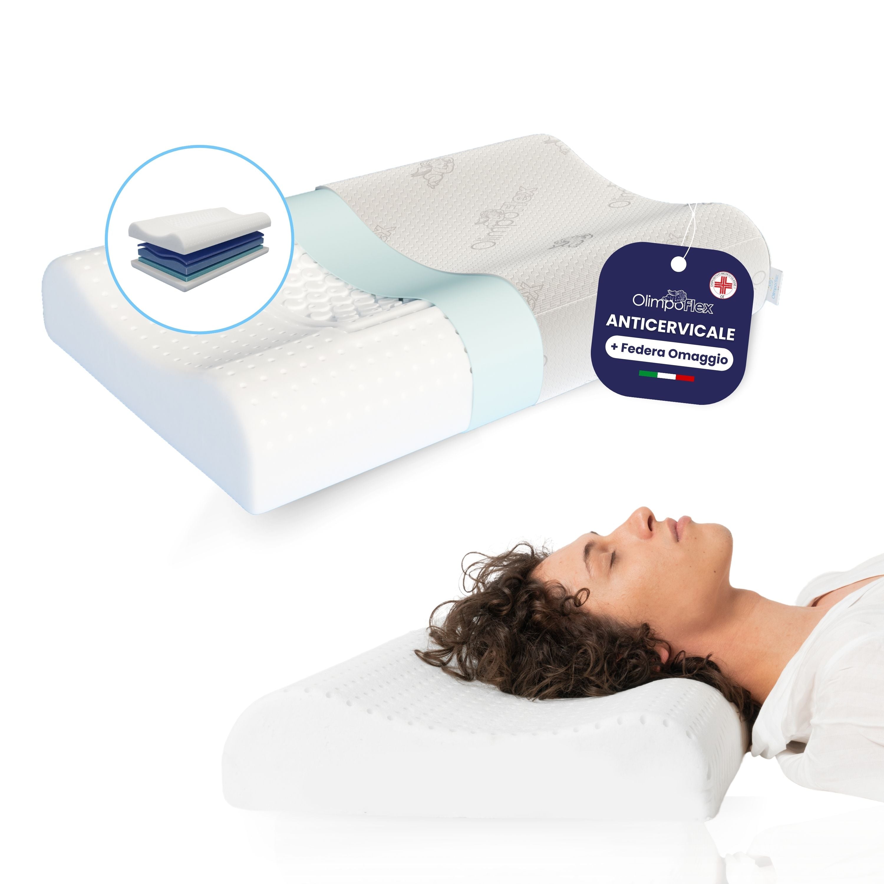 Cuscino - Massaggiante - Cervicale - Stop al Dolore - Era
