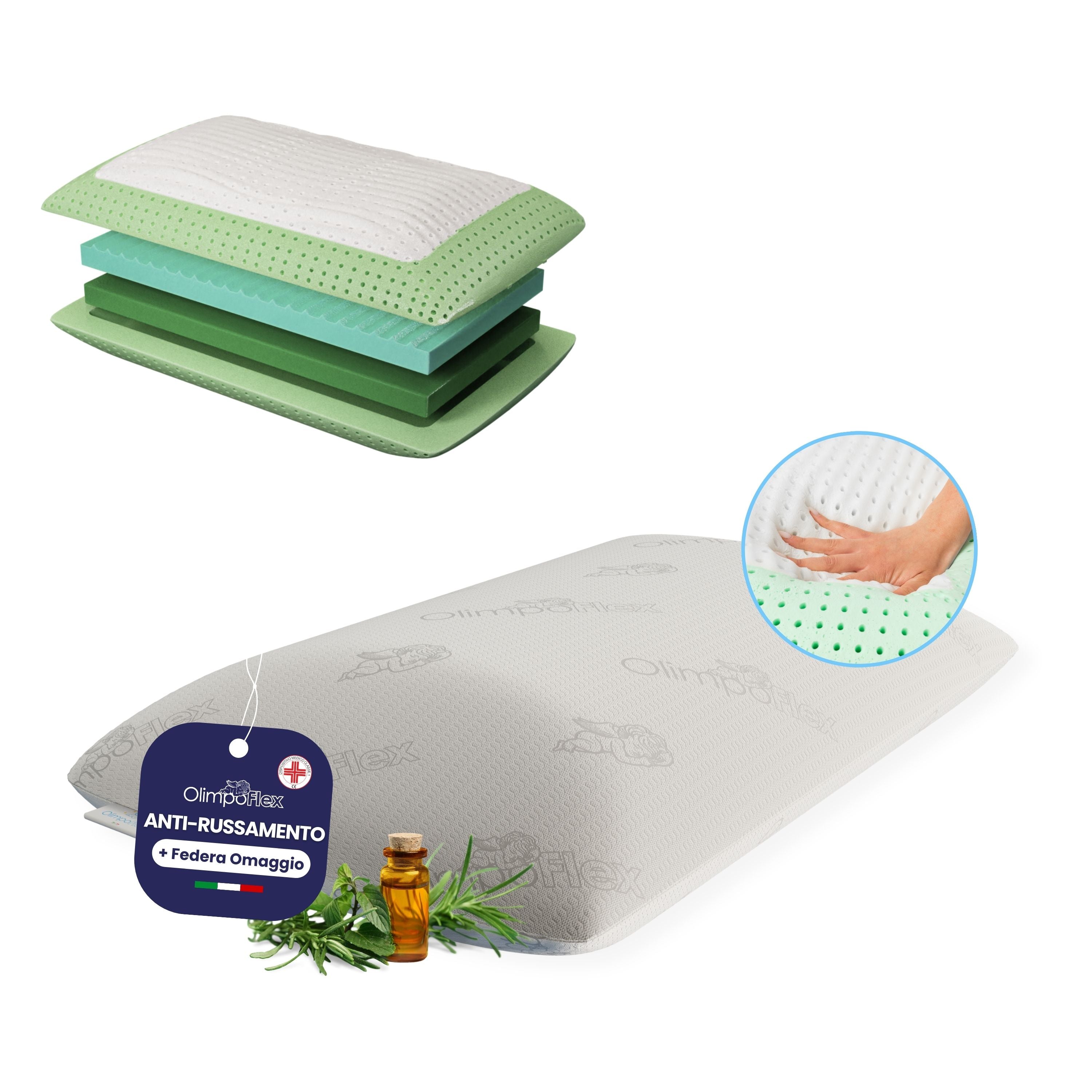 Cuscino Anti Russamento bio Apollo