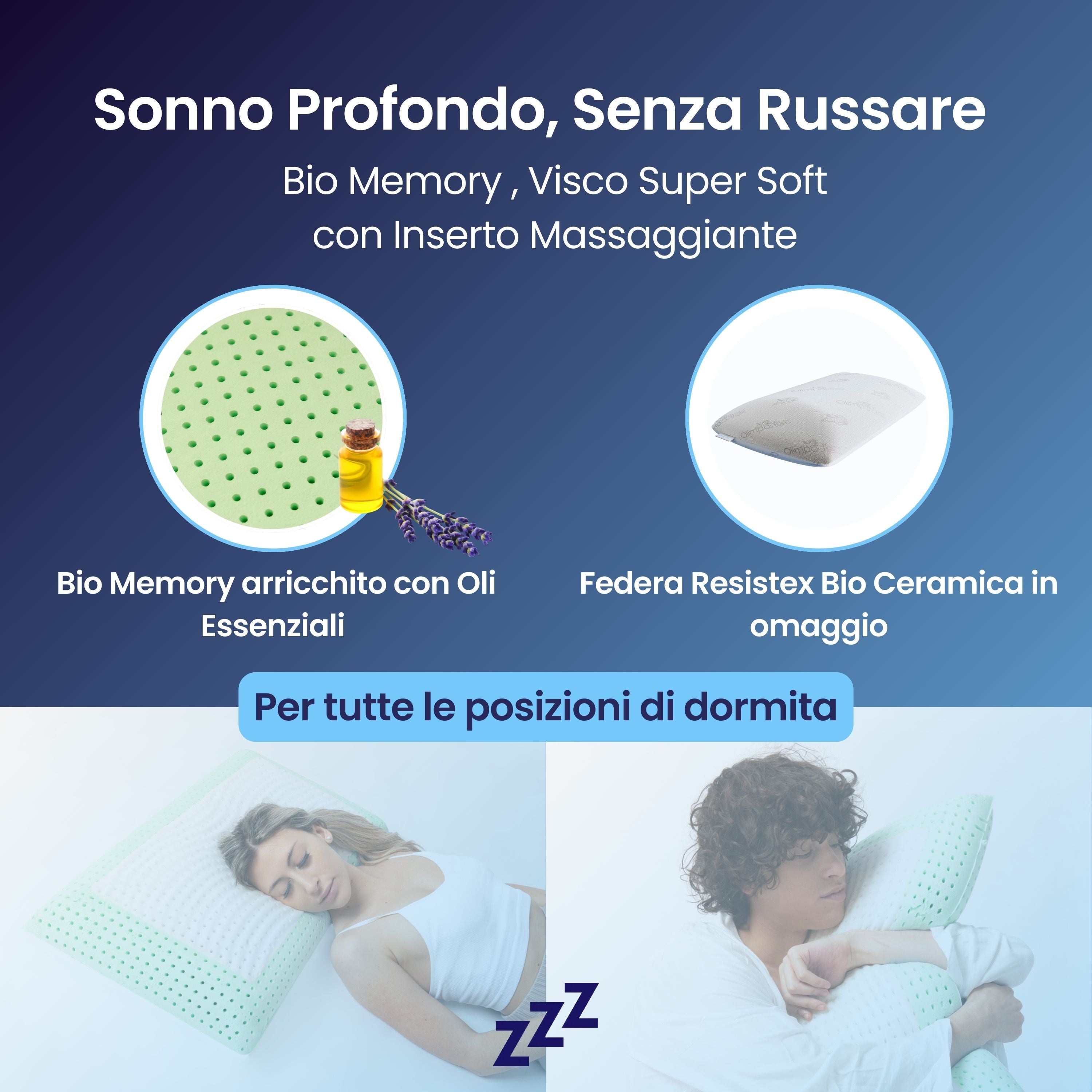 Cuscino Anti Russamento bio Apollo