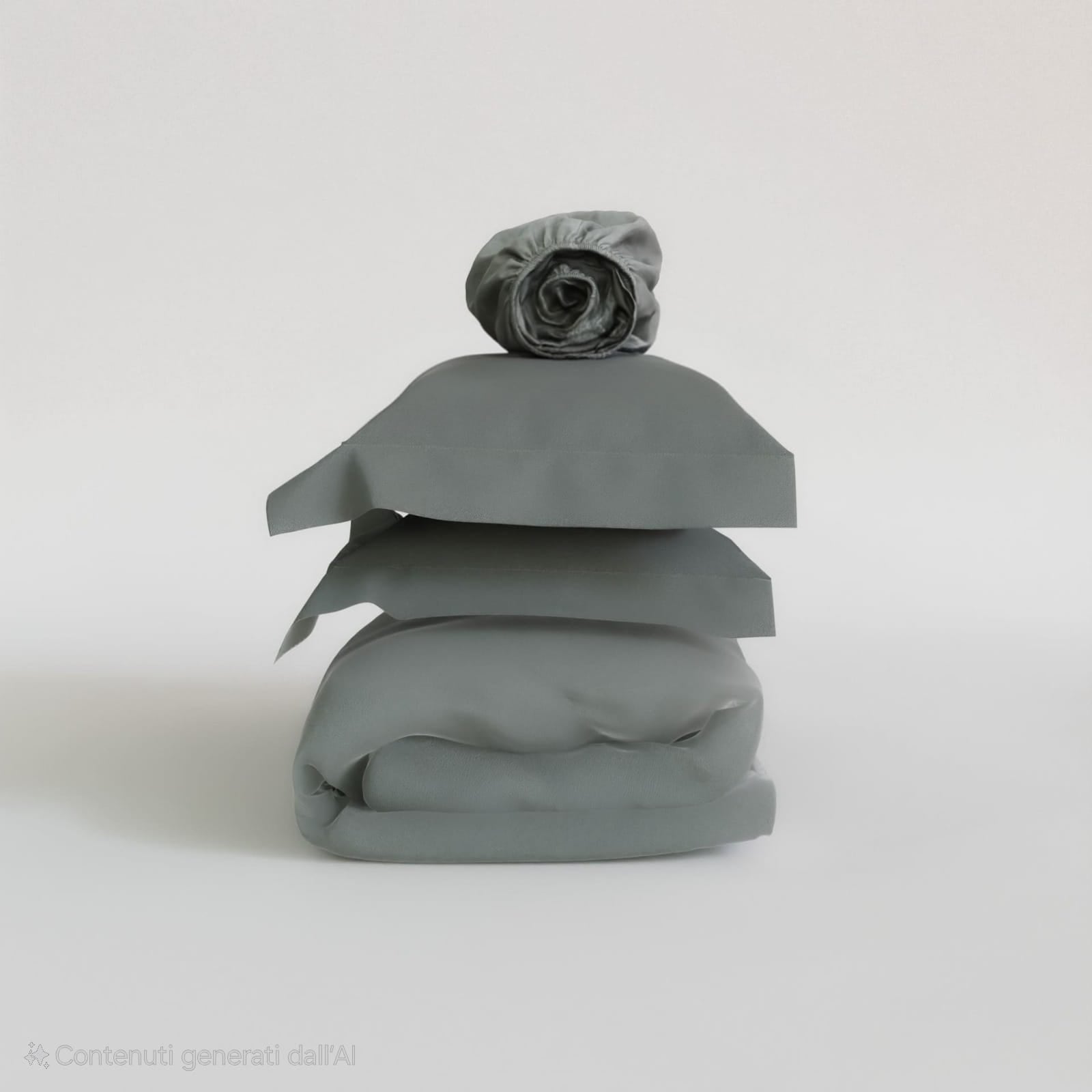 Completo Copripiumino 100% Cotone Percalle – Morbido, Traspirante e di Lusso Made in Italy