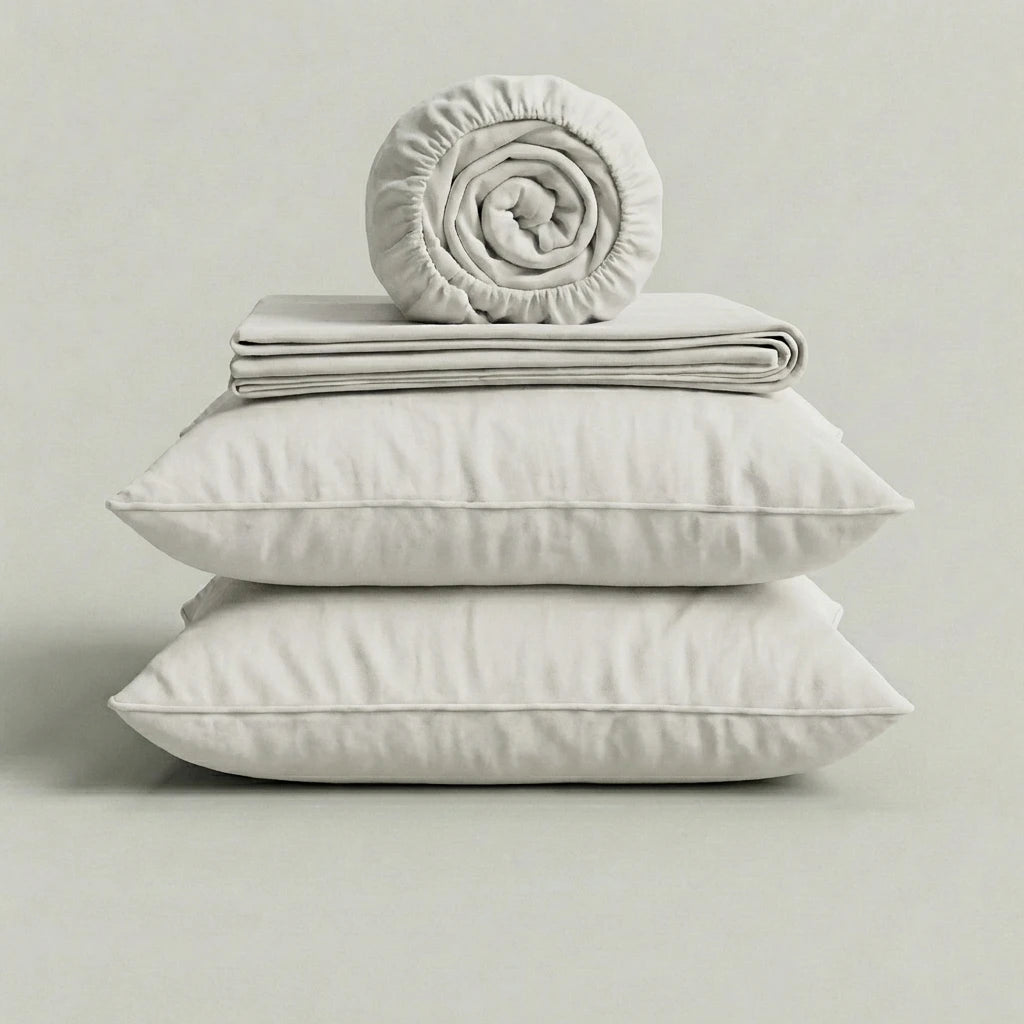 Completo Copripiumino 100% Cotone Percalle – Morbido, Traspirante e di Lusso Made in Italy