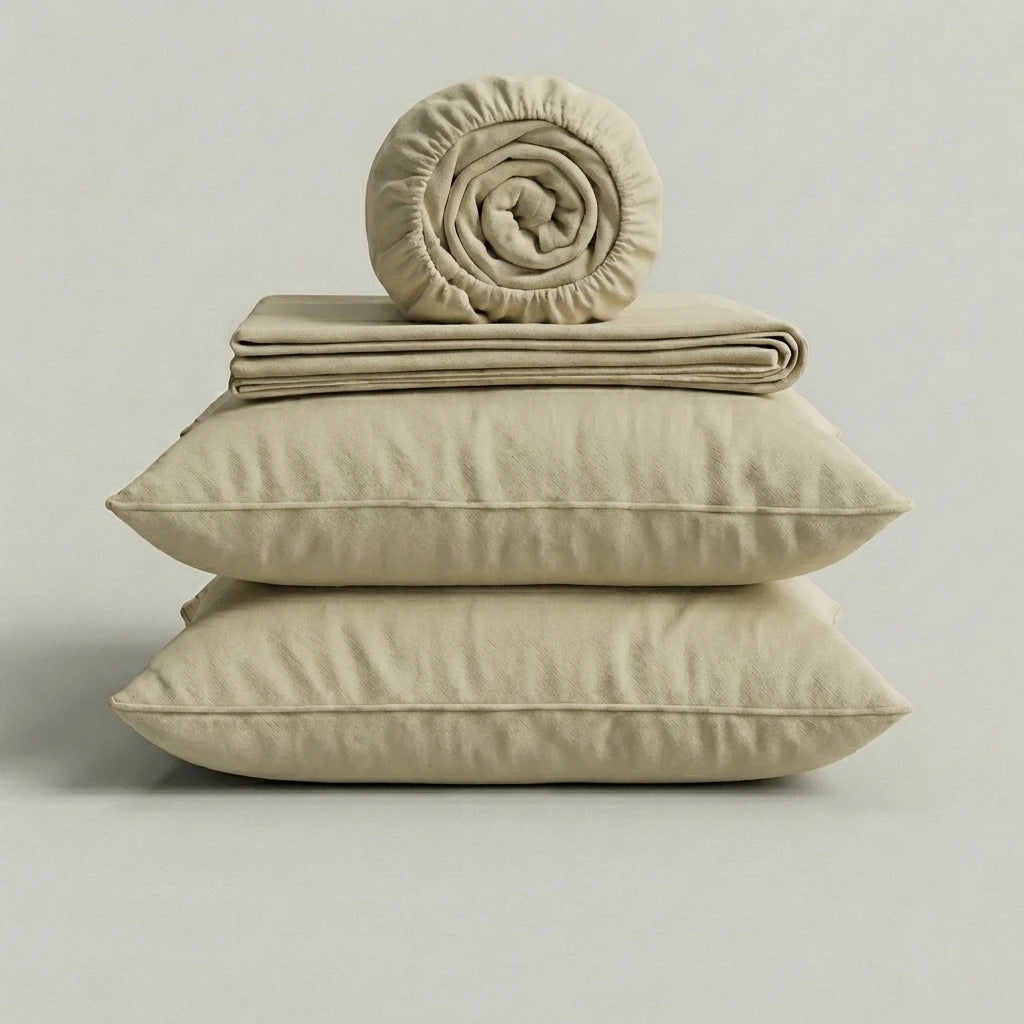 Completo Copripiumino 100% Cotone Percalle – Morbido, Traspirante e di Lusso Made in Italy