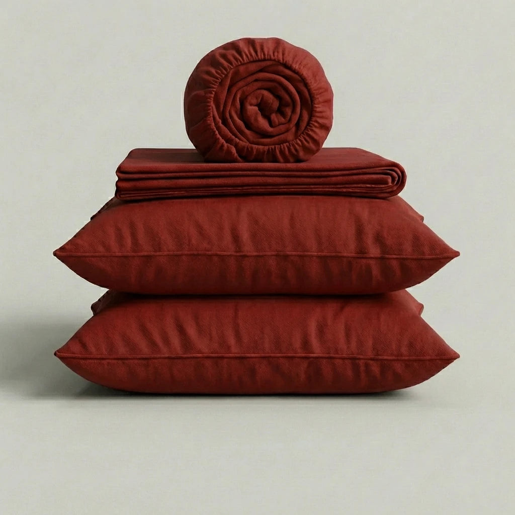 Completo Copripiumino 100% Cotone Percalle – Morbido, Traspirante e di Lusso Made in Italy