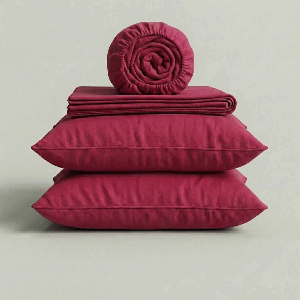 Completo Copripiumino 100% Cotone Percalle – Morbido, Traspirante e di Lusso Made in Italy