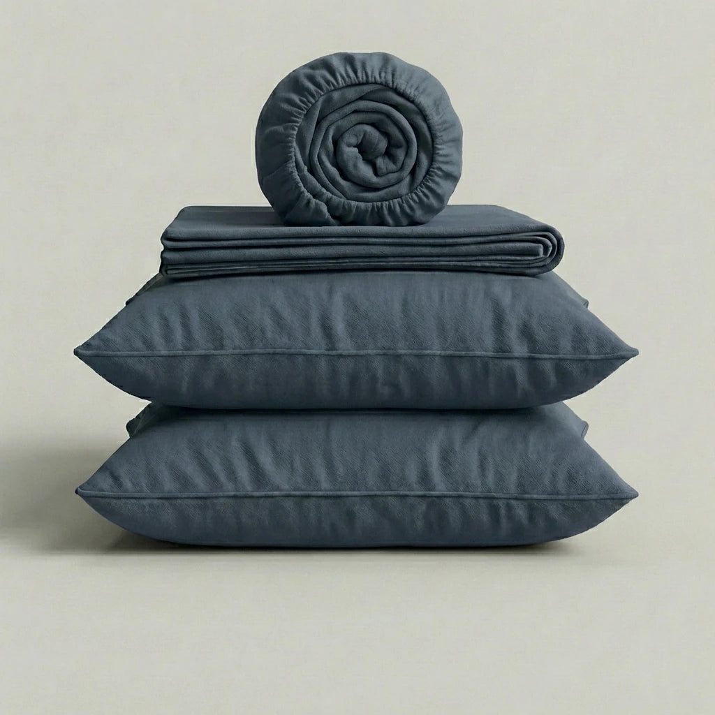 Completo Lenzuola 100% Cotone Percalle – Morbido, Fresco e Made in Italy