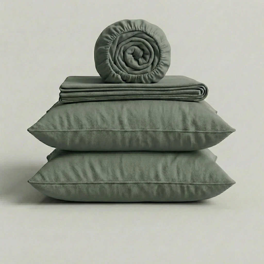 Completo Lenzuola 100% Cotone Percalle – Morbido, Fresco e Made in Italy