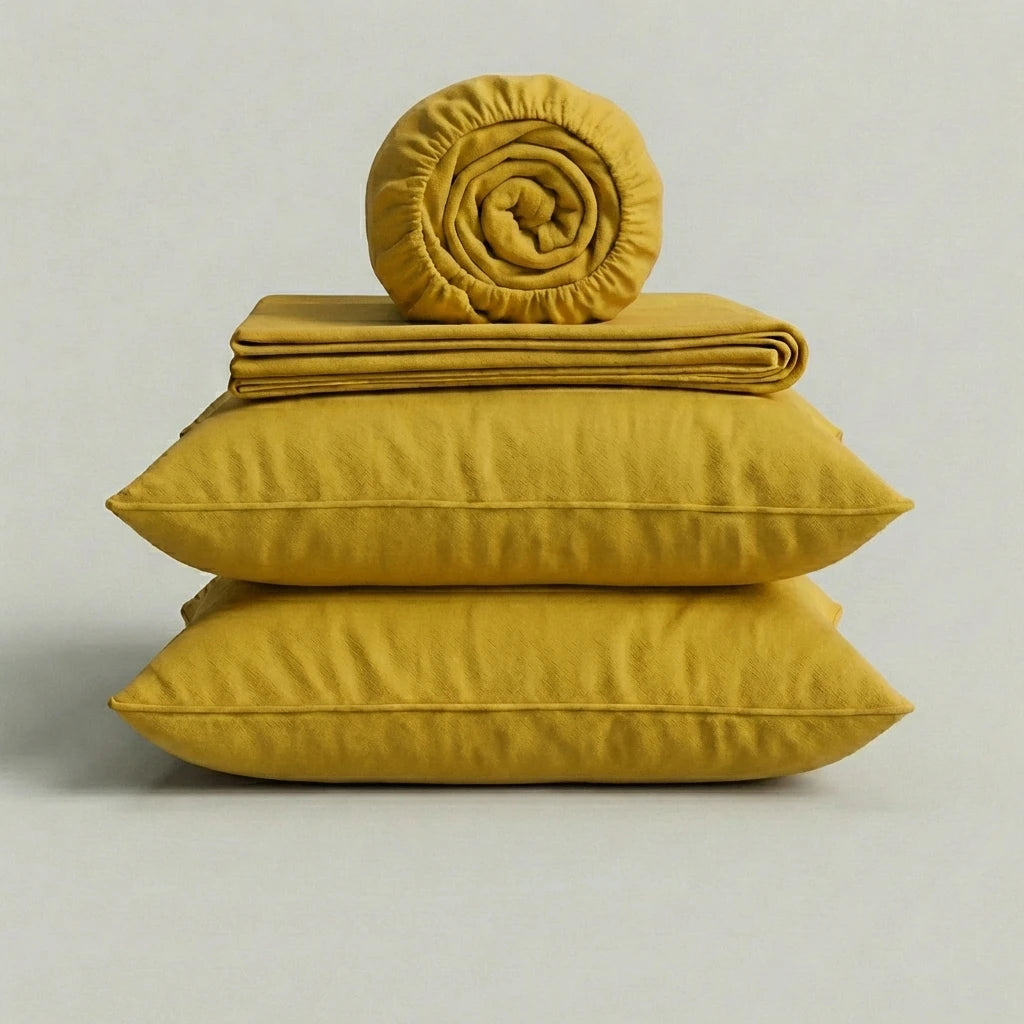 Completo Lenzuola 100% Cotone Percalle – Morbido, Fresco e Made in Italy