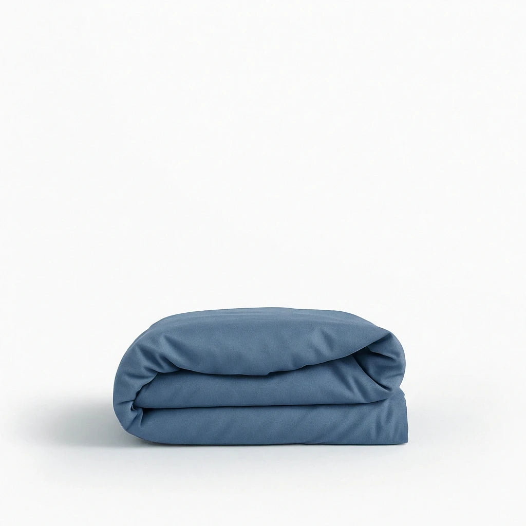 Copripiumino 100% Cotone Percalle – Doppio Colore, Morbido e Made in Italy