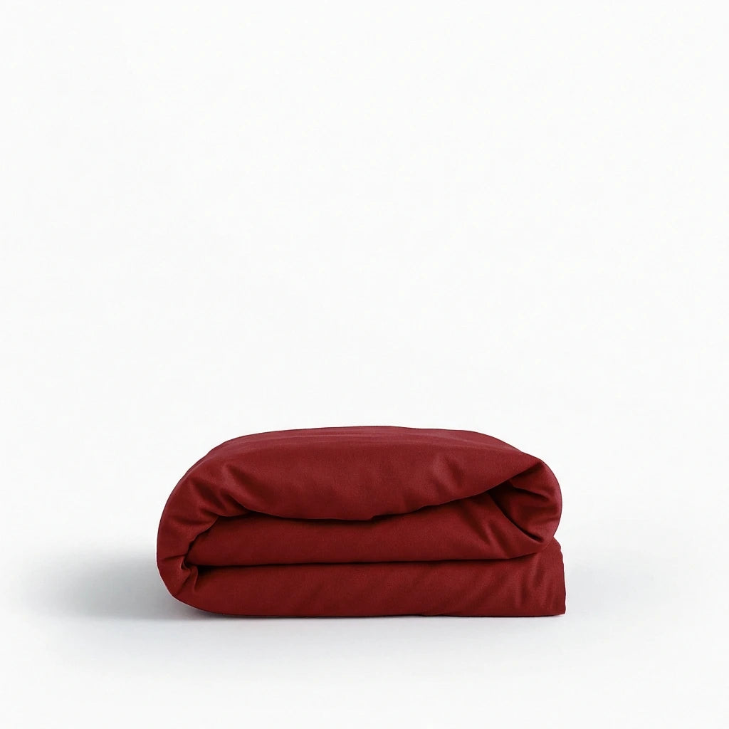 Copripiumino 100% Cotone Percalle – Doppio Colore, Morbido e Made in Italy