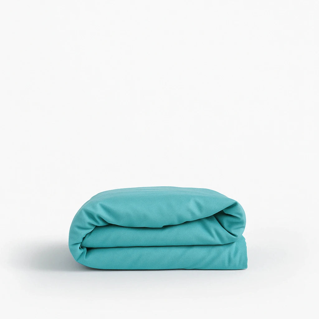 Copripiumino 100% Cotone Percalle – Doppio Colore, Morbido e Made in Italy