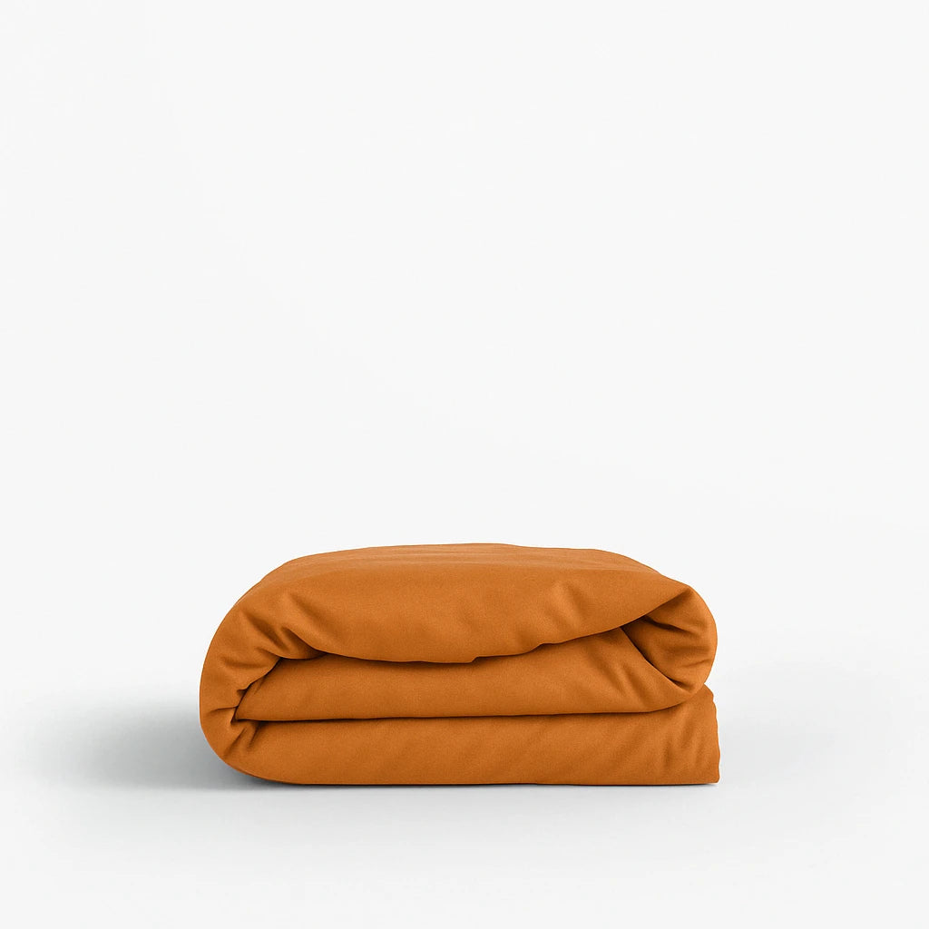 Copripiumino 100% Cotone Percalle – Doppio Colore, Morbido e Made in Italy