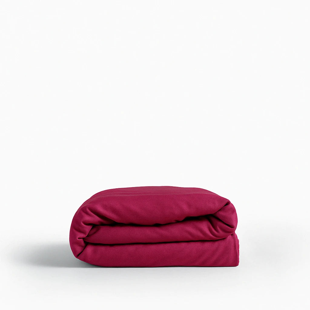 Copripiumino 100% Cotone Percalle – Doppio Colore, Morbido e Made in Italy