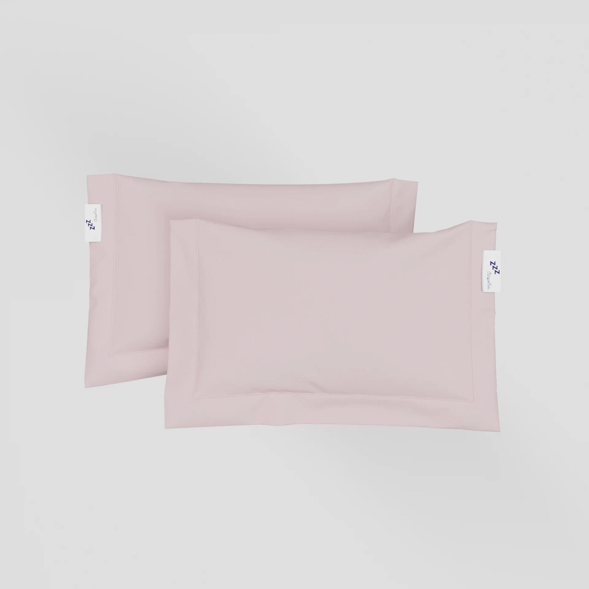 Coppia di Federe a Sacchetto 3 Volani 100% Cotone Percalle – Morbide e Raffinate Made in Italy