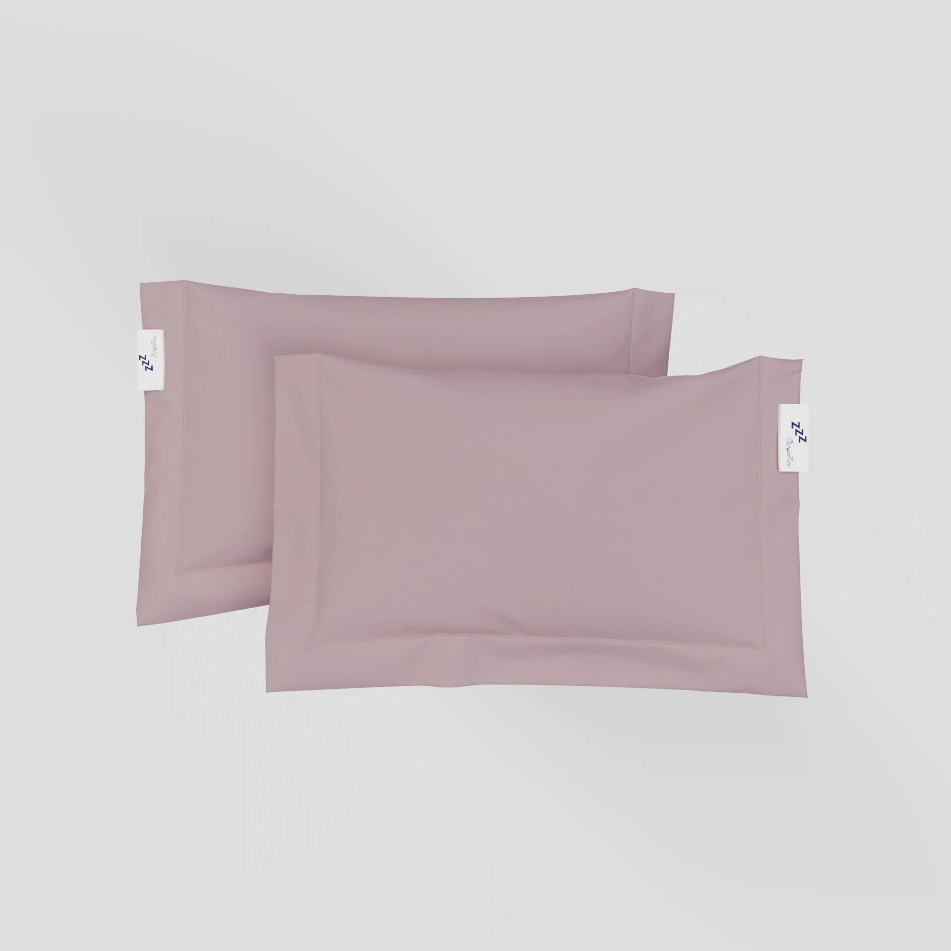 Coppia di Federe a Sacchetto 3 Volani 100% Cotone Percalle – Morbide e Raffinate Made in Italy