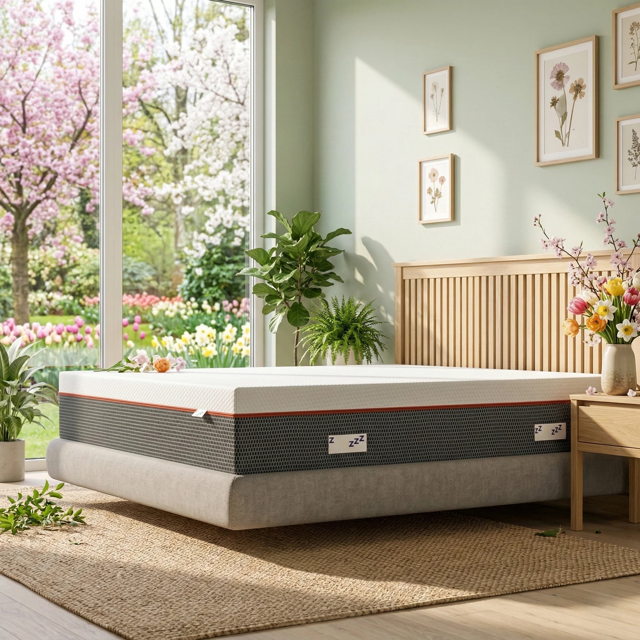 Materasso Memory Foam triplo strato stretch Maragià