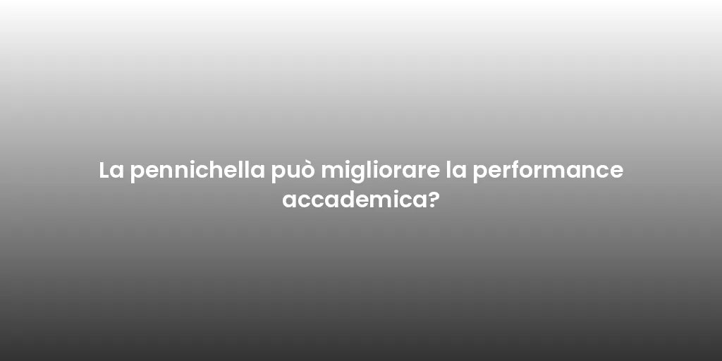 La pennichella può migliorare la performance accademica?