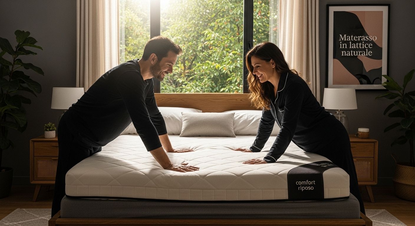 materasso lattice naturale comfort