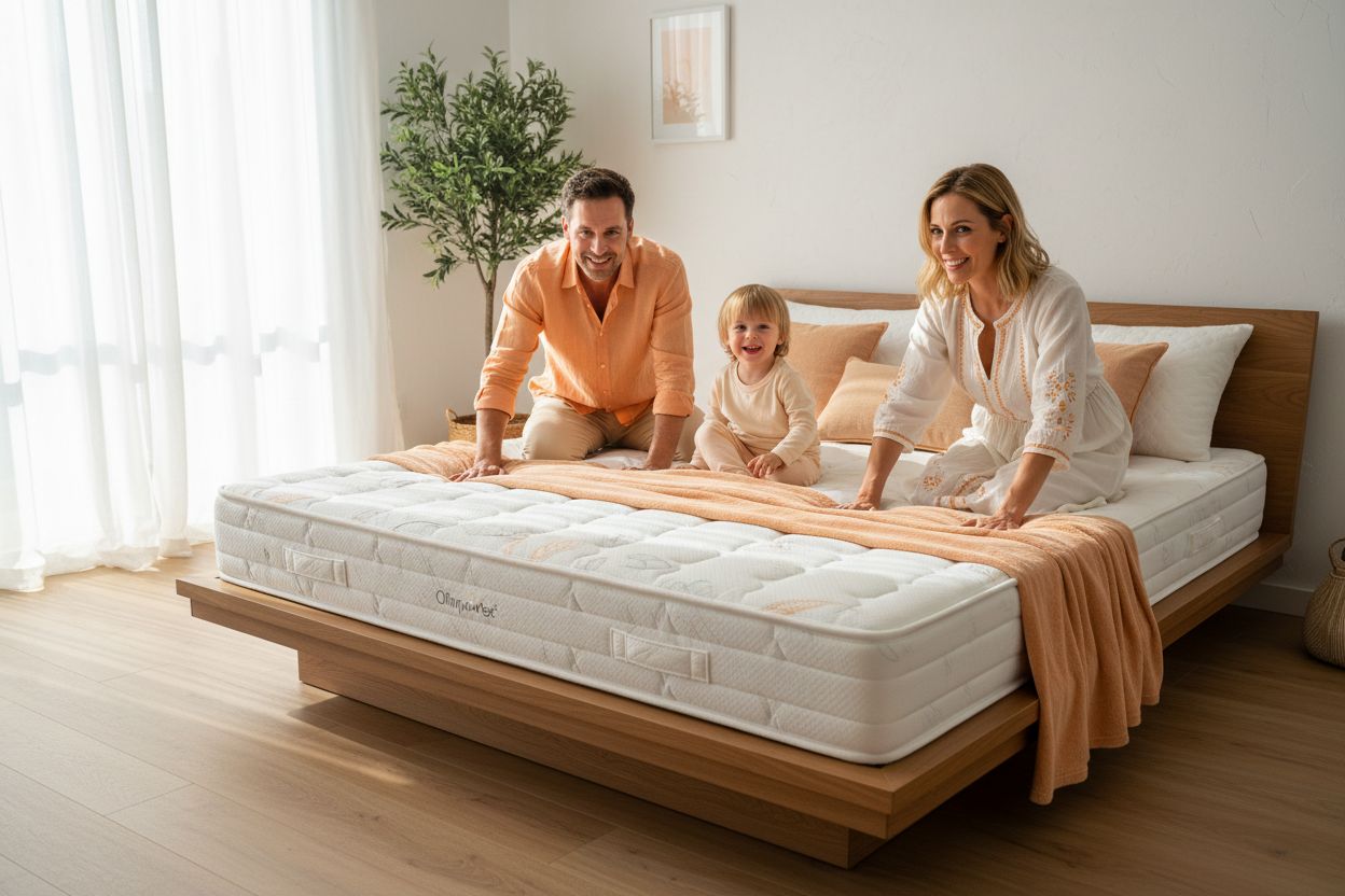 materasso con molle insacchettate comfort famiglia