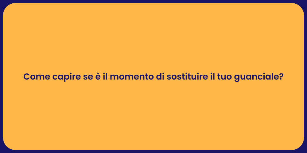 Come capire se è il momento di sostituire il tuo guanciale?